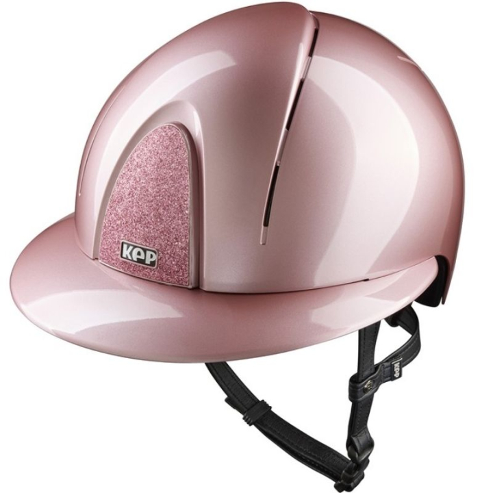 Kask Smart Nova Metal Polish Polo Star Róż/Róż w grupie Sprzęt dla jeźdźca / Kaski / Daszki przeciwsłoneczne przy Equinest (51090043141402PKPK_r)