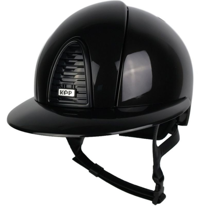 Kask Cromo 2.0 Shine Polo Czarny/Czarny w grupie Sprzęt dla jeźdźca / Kaski / Daszki przeciwsłoneczne przy Equinest (51090212020002BABA_r)