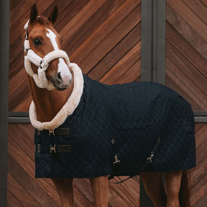 Derka konkursowa/stajenna 160g Czarna w grupie Derki dla koni / Derki konkursowe i transportowe przy Equinest (52101Sv_r)
