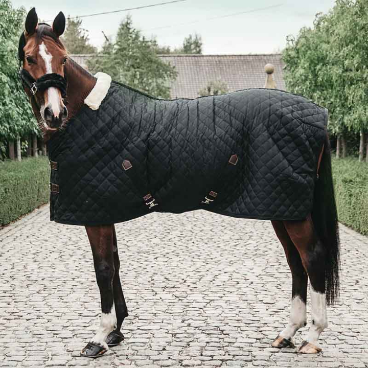 Derka stajenna 400g Czarna w grupie Derki dla koni / Derki stajenne przy Equinest (52102Sv_r)