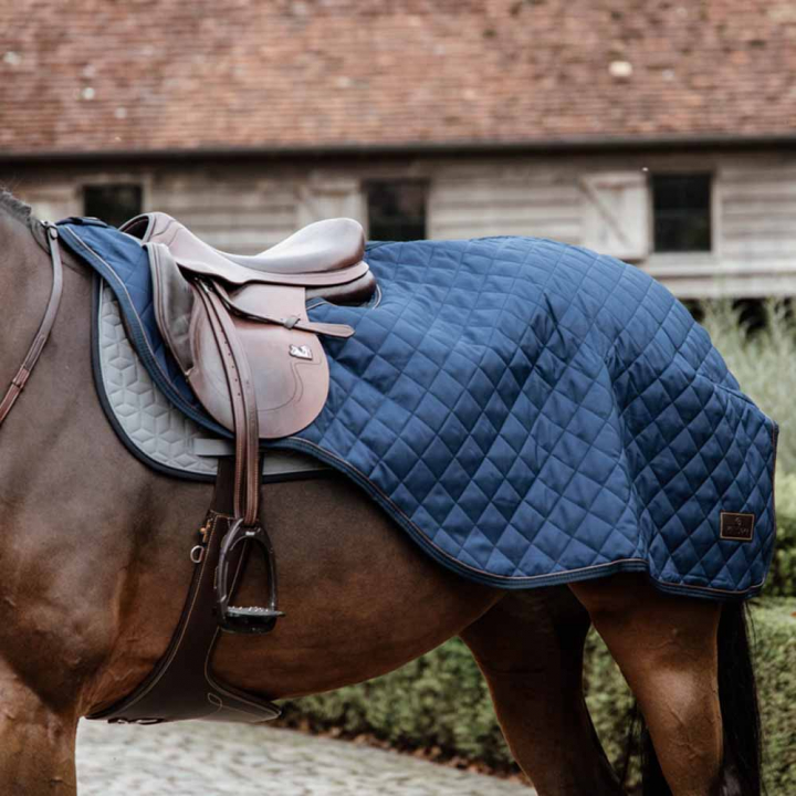 Derka treningowa Granatowa w grupie Derki dla koni / Derki treningowe przy Equinest (52107Ma_r)