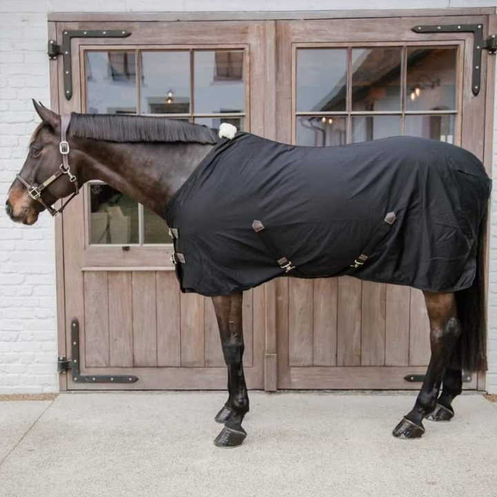 Derka Bawełniana Czarna w grupie Derki dla koni / Derki stajenne przy Equinest (52115Sv_r)