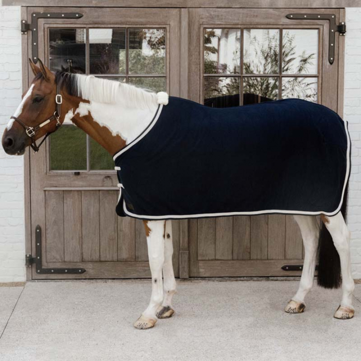 Derka polarowa Plaited Rope Granatowa w grupie Derki dla koni / Derki polarowe i wełniane przy Equinest (52129NA_r)