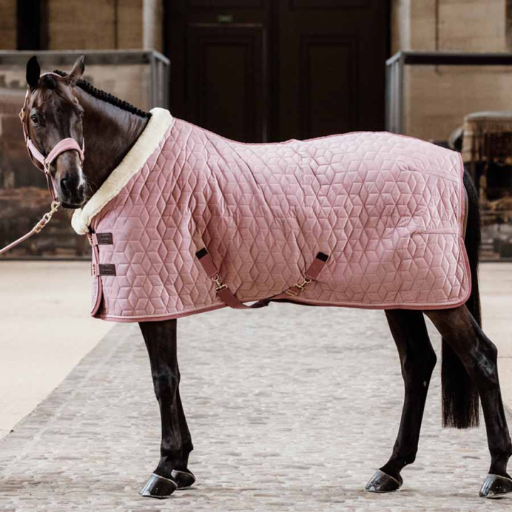 Derka konkursowa Velvet Stary Róż w grupie Derki dla koni / Derki konkursowe i transportowe przy Equinest (52171Rs_r)