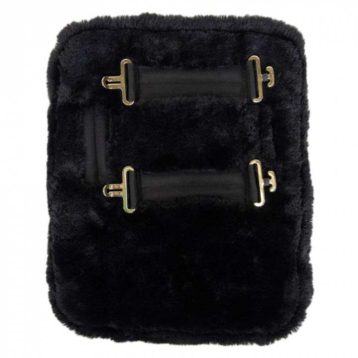 Poszerzacz do derki Vegan Sheepskin 2 Buckles Czarny w grupie Derki dla koni / Akcesoria do derek przy Equinest (52184BA-2)