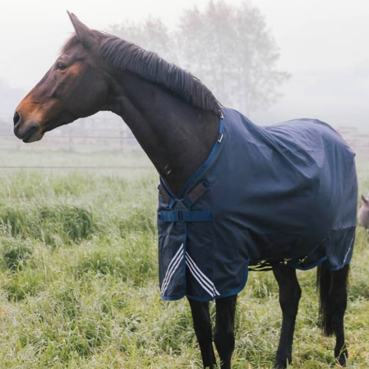 Derka padokowa All Weather Waterproof Comfort 100g Granatowa w grupie Derki dla koni / Derki padokowe / Derki przejściowe przy Equinest (52192NA_r)