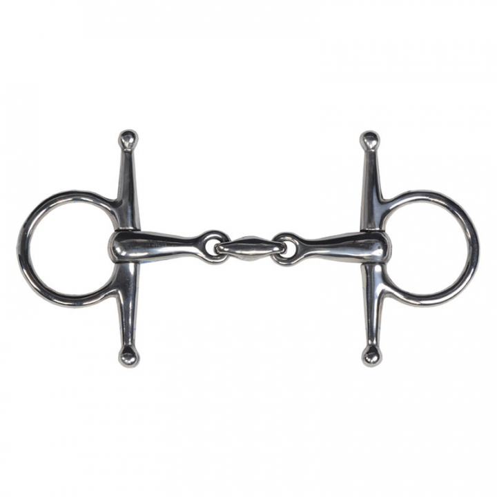 Wędzidło podwójnie łamane z wąsami HG w grupie Sprzęt dla konia / Wędzidła / Wędzidła z wąsami przy Equinest (53514SI)
