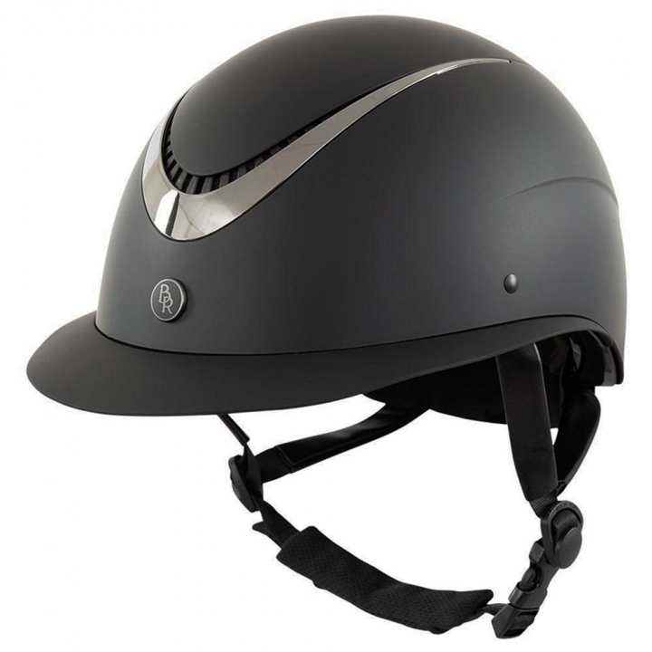 Kask Theta Plus Painted Czarny/Gunmetal w grupie Sprzęt dla jeźdźca / Kaski / Daszki przeciwsłoneczne przy Equinest (541043BA)