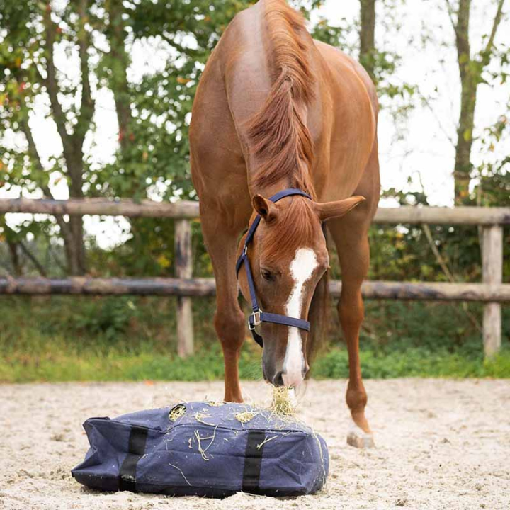 Siatka na siano Cushion Granatowa w grupie Stajnia i padok / Wyposażenie stajni / Siatki i torby na siano przy Equinest (5496NA0NA)