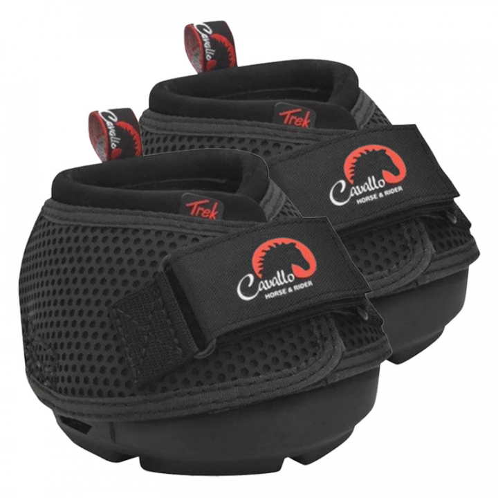 Buty dla konia Trek Slim 2 szt. Czarne w grupie Sprzęt dla konia / Buty dla koni i akcesoria przy Equinest (5621614017BA)