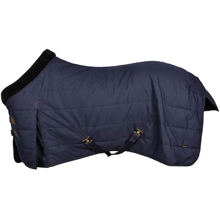 Derka stajenna HG Faux Fur 200g Granatowa w grupie Derki dla koni / Derki stajenne przy Equinest (601923NA_r)
