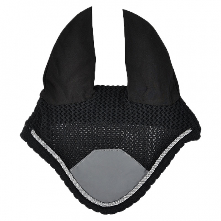 Nauszniki  HS Reflex Czarno/Srebrne w grupie Sprzęt dla konia / Nauszniki przy Equinest (603113BASI)