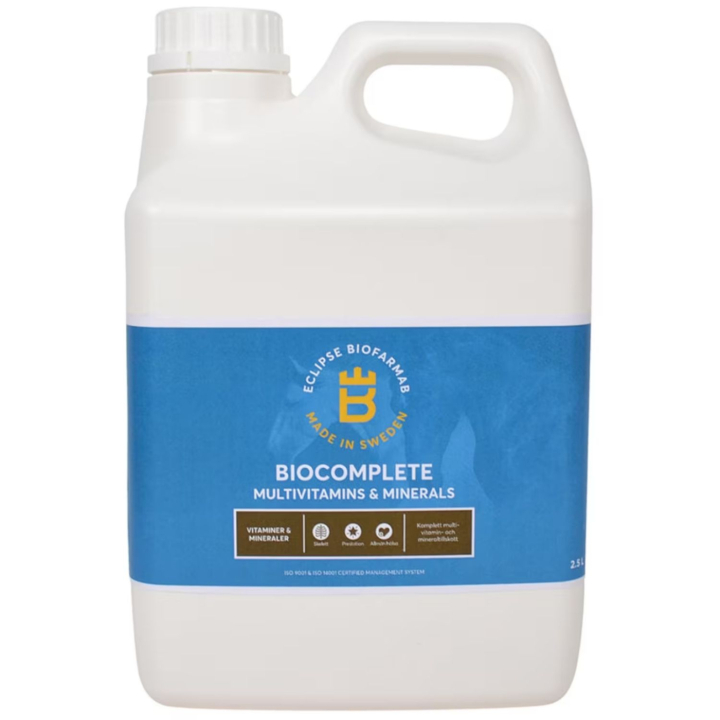 BioComplete 2,5L w grupie Suplementy / Suplementy dla koni / Witaminy i minerały przy Equinest (603411)