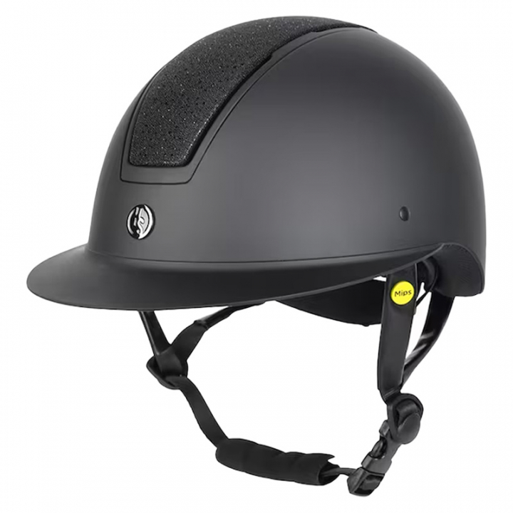 Kask HS MIPS Vision Matte Onyx Czarny w grupie Sprzęt dla jeźdźca / Kaski / Kaski MIPS przy Equinest (603463BA)