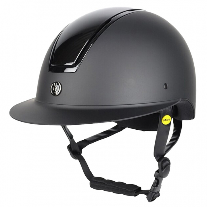 Kask HS MIPS Vision Matte Agat Czarny w grupie Sprzęt dla jeźdźca / Kaski / Kaski MIPS przy Equinest (603466BA)