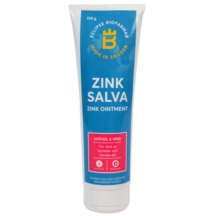 Maść cynkowa 225g w grupie Pielęgnacja i zdrowie / Pielęgnacja ran / Maści i spraye na rany przy Equinest (603557)