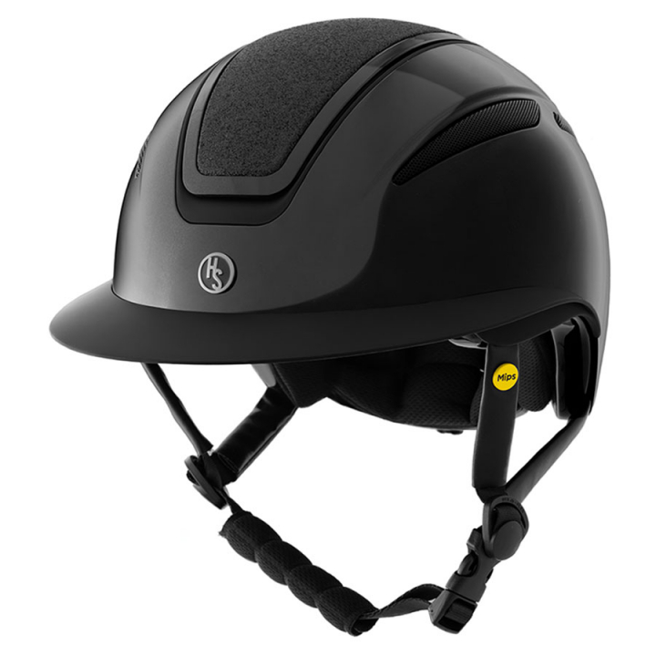 Kask HS MIPS Air Shiny Czarny w grupie Sprzęt dla jeźdźca / Kaski / Kaski MIPS przy Equinest (603595BA)