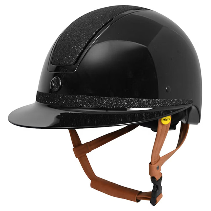 Kask HS MIPS Vision Shiny Star Czarny w grupie Sprzęt dla jeźdźca / Kaski / Kaski MIPS przy Equinest (604246BA_r)
