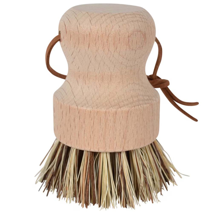 Okrągła szczotka do kopyt Brązowa w grupie Pielęgnacja i zdrowie / Szczotki / Szczotki do kopyt przy Equinest (604257BR)