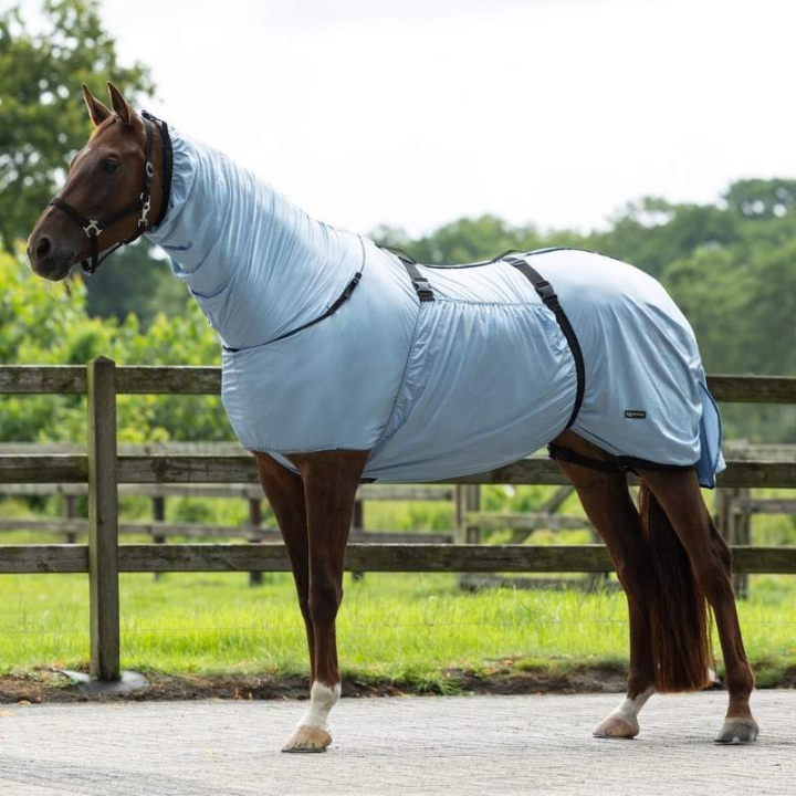 Derka egzemowa UV-Resistant Niebieska w grupie Derki dla koni / Derki przeciw owadom i Derki egzemowe przy Equinest (6060SB10BL_r)