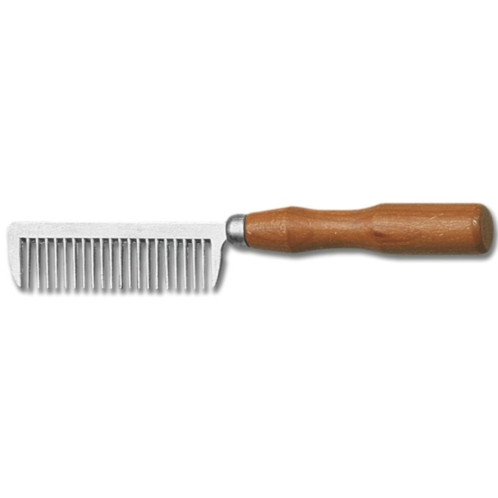 Grzebień do grzywy Wooden Handle w grupie Pielęgnacja i zdrowie / Szczotki / Szczotki do grzywy i ogona przy Equinest (615300)