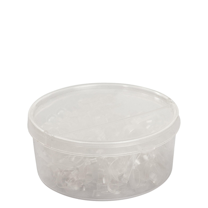 Gumki Silicone 250st Przezroczyste w grupie Pielęgnacja i zdrowie / Gumki i kokardki do grzywy przy Equinest (616409TR)