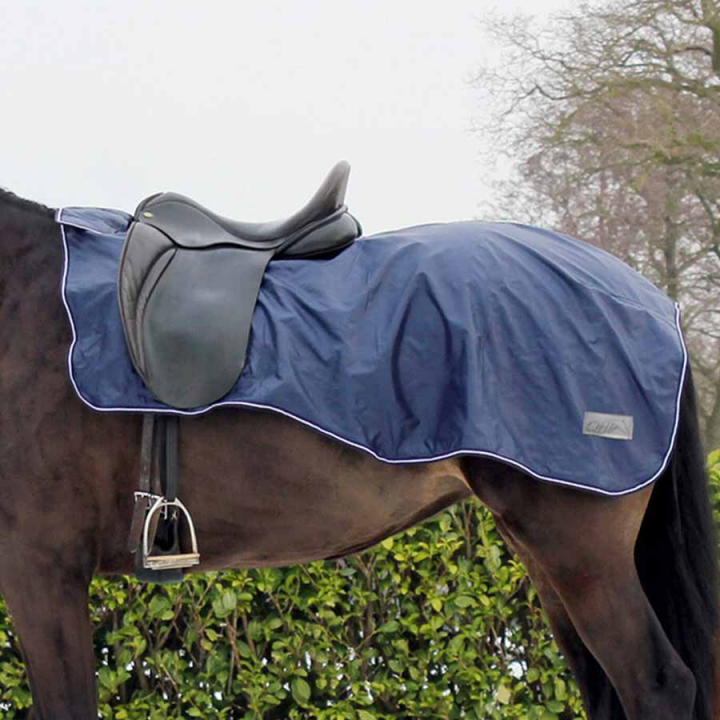 Derka treningowa Exercise 420D Fleece Granatowa w grupie Derki dla koni / Derki treningowe przy Equinest (6205NA)