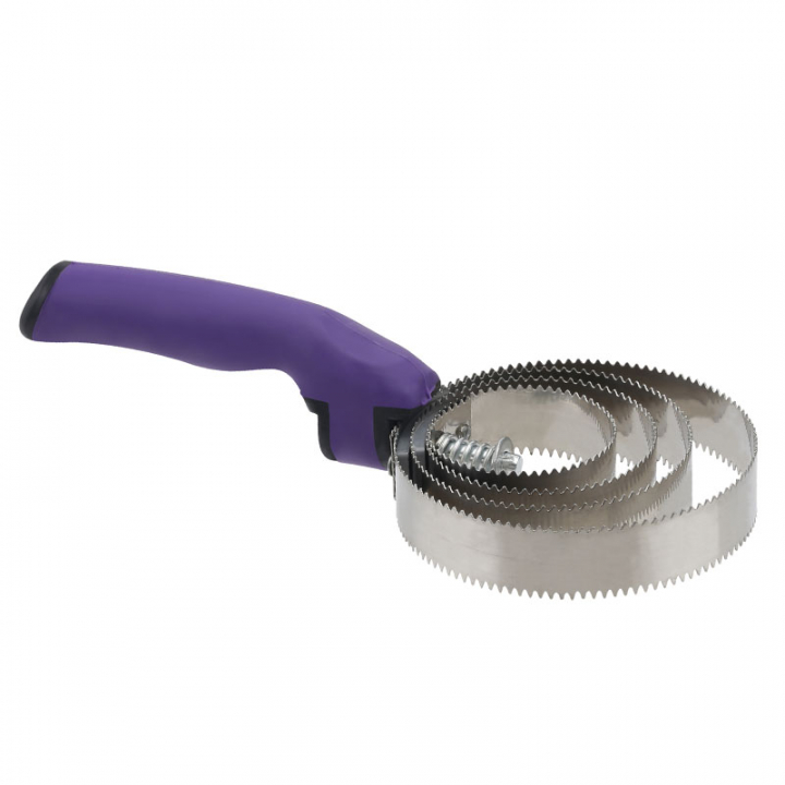 Szczotka islandzka HG Fioletowa w grupie Pielęgnacja i zdrowie / Szczotki / Groomery i kamienie trymerskie przy Equinest (72076PU)