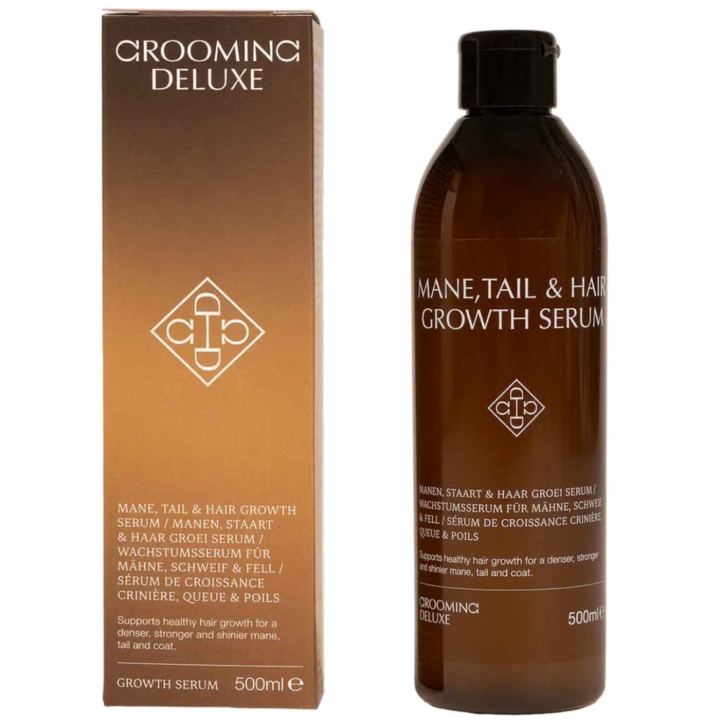 Mane, Tail & Hair Growth Serum 500ml w grupie Pielęgnacja i zdrowie / Pielęgnacja sierści / Nabłyszczacze do sierści przy Equinest (72135)