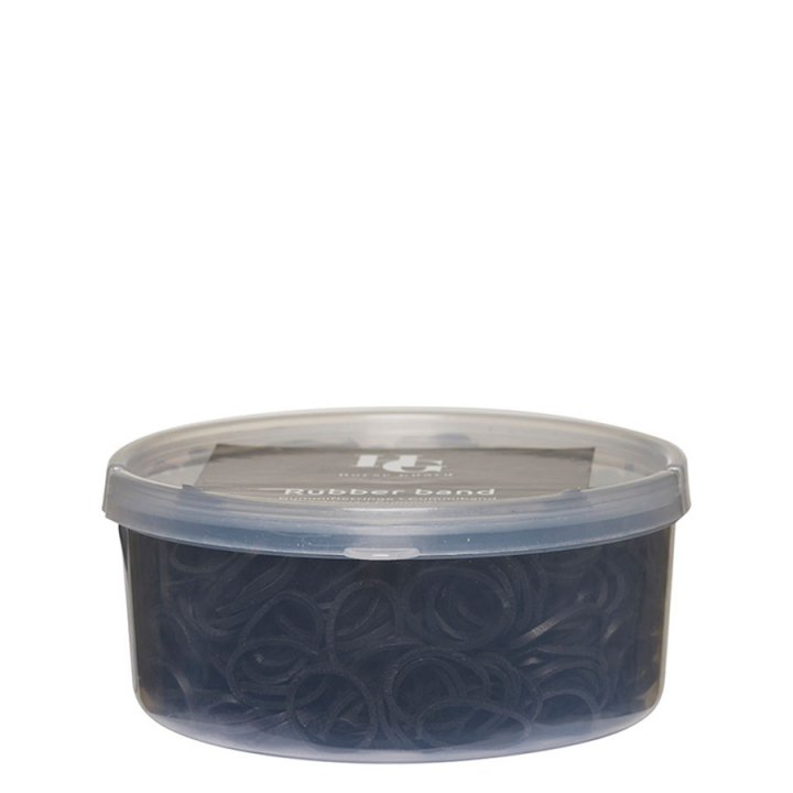 Gumki 750szt HG Czarne w grupie Pielęgnacja i zdrowie / Gumki i kokardki do grzywy przy Equinest (72490BA)