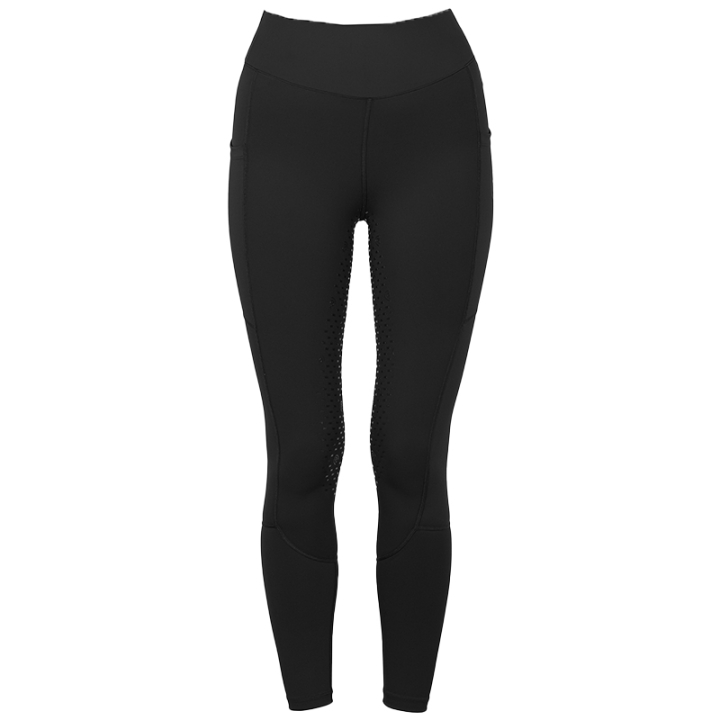 Legginsy jeździeckie ES Dressage Movement Full Grip All Black w grupie Odzież jeździecka / Bryczesy / Legginsy jeździeckie przy Equinest (734020642498BABA_r)