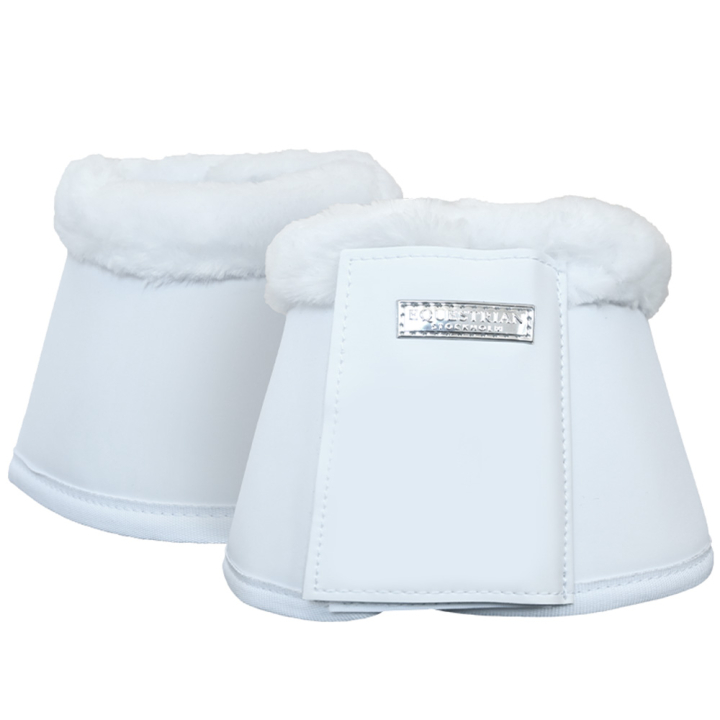 Kaloszki ES Faux Fur White Silver w grupie Sprzęt dla konia / Ochrona nóg / Kaloszki przy Equinest (734020643170WHSI_r)