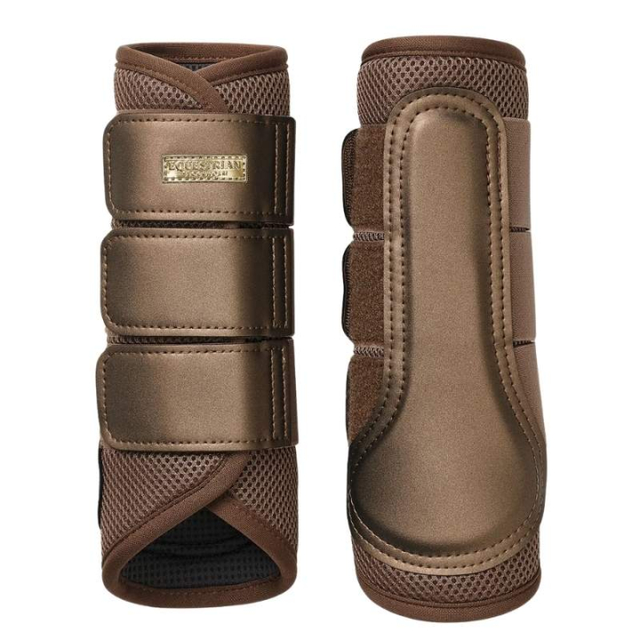 Ochraniacze treningowe ES Mesh Champagne w grupie Sprzęt dla konia / Ochrona nóg / Ochraniacze ujeżdżeniowe i treningowe przy Equinest (734020644216BE_r)