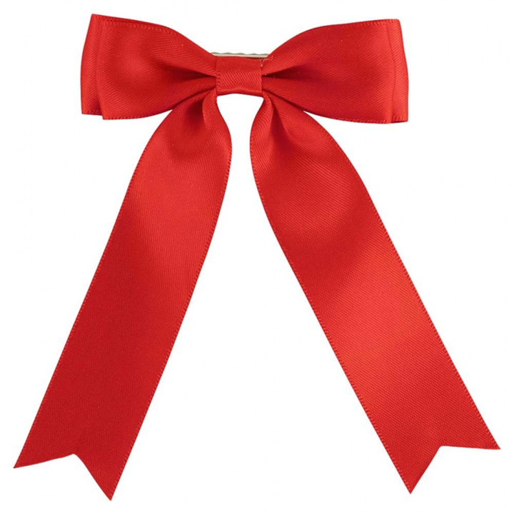 Czerwona kokarda Clip  w grupie Sprzęt dla konia / Akcesoria dla konia / Akcesoria do zawodów przy Equinest (741913RE)