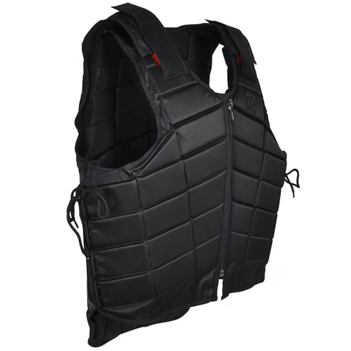 Kamizelka ochronna z płytami HS Dziecko/Junior Czarna w grupie Sprzęt dla jeźdźca / Kamizelki ochronne i ochraniacze pleców przy Equinest (79050302BA_r)