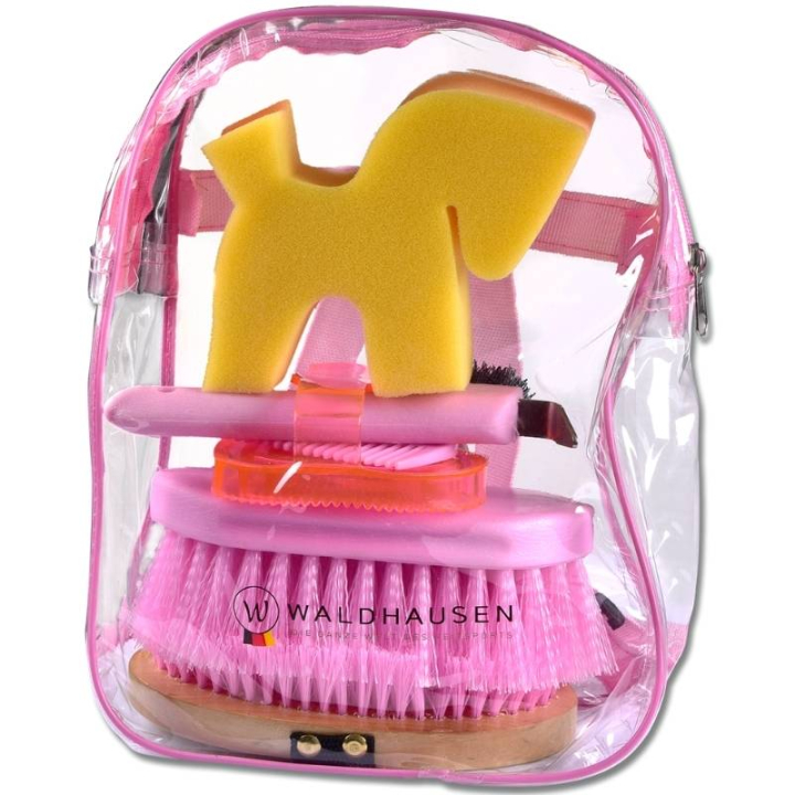 Grooming Kit Bag Różowy w grupie Pielęgnacja i zdrowie / Szczotki przy Equinest (8142331PI)