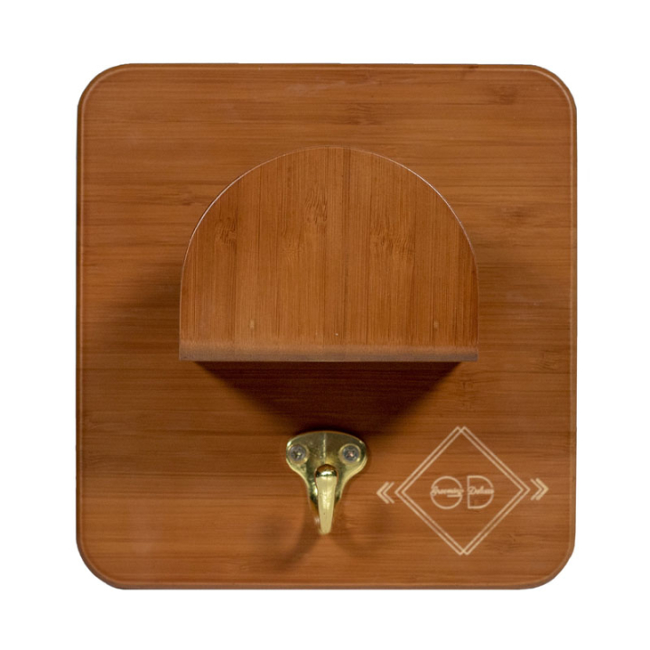 Wieszak na ogłowie Single Brązowy w grupie Stajnia i padok / Wyposażenie stajni / Haki i wieszaki przy Equinest (8214905BR)