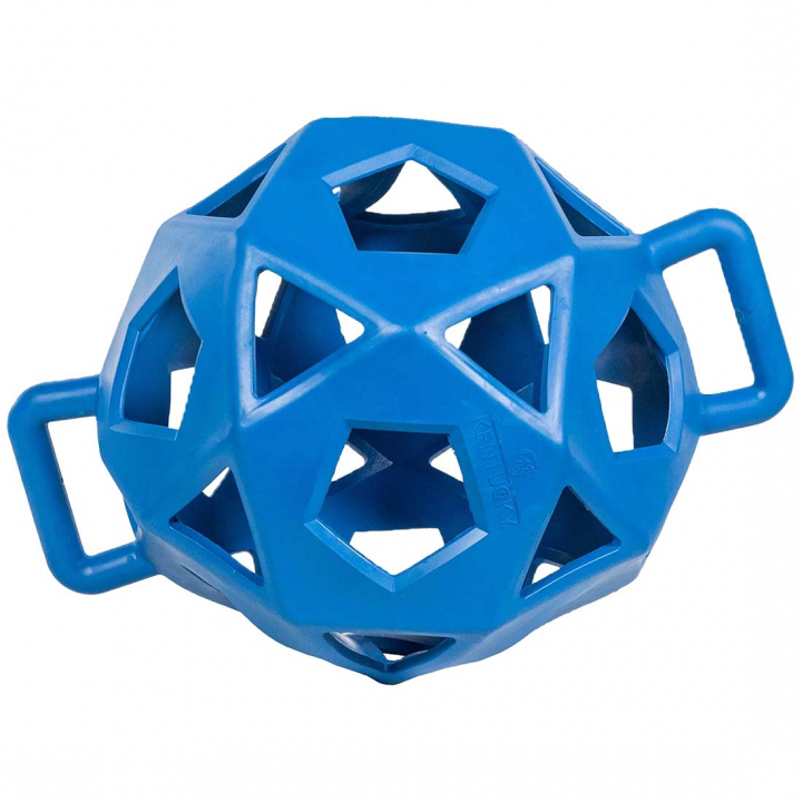 Piłka na siano Relax Play & Hay Niebieska w grupie Stajnia i padok / Zabawki dla koni przy Equinest (8215308BL)