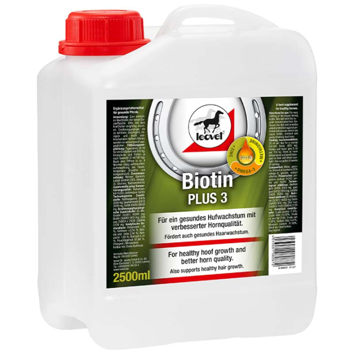 Biotin PLUS 3 2500ml w grupie Suplementy / Suplementy dla koni / Kopyta przy Equinest (82188-2500)