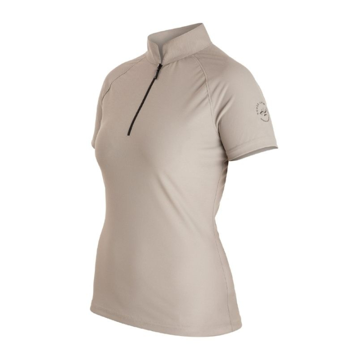 Koszulka Mika Short Sleeve Taupe w grupie Odzież jeździecka / Bluzki i koszulki / T-shirty przy Equinest (855713TAU_r)