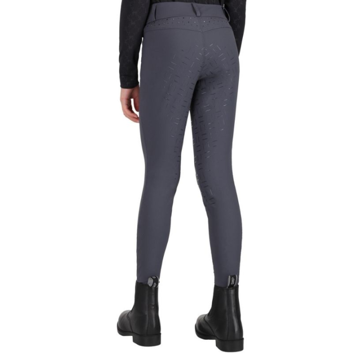 Bryczesy Dzieci/Junior Livora Full Grip Szare w grupie Odzież jeździecka / Bryczesy / Bryczesy przy Equinest (8941IG128GR_r)