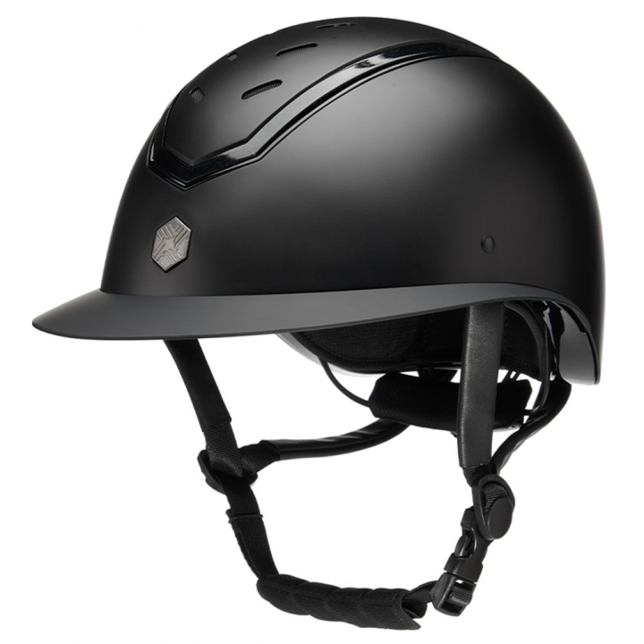 Kask Kylo Matte Wide Peak Czarny/Czarny w grupie Sprzęt dla jeźdźca / Kaski / Daszki przeciwsłoneczne przy Equinest (90209020122230BA)