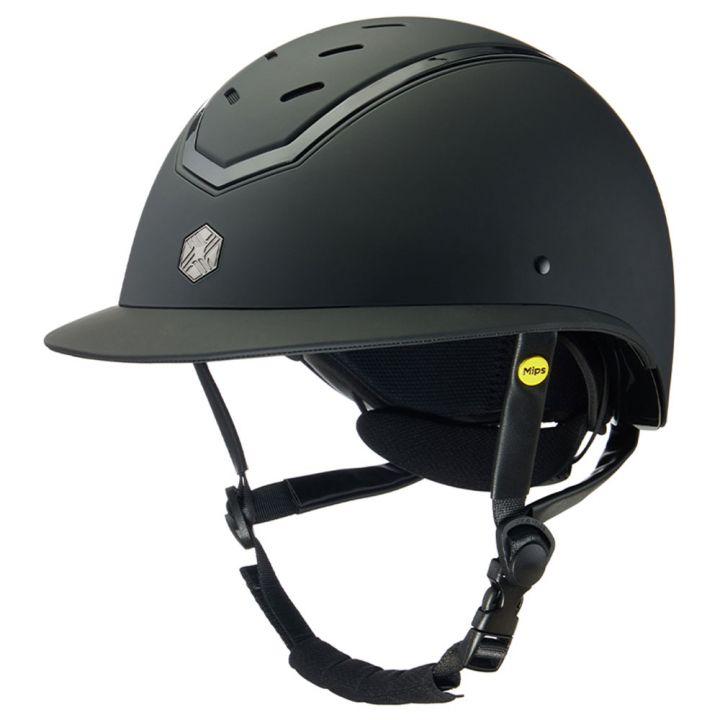 Kask MIPS Kylo Matte Wide Peak Czarny/Czarny w grupie Sprzęt dla jeźdźca / Kaski / Kaski MIPS przy Equinest (90209020322230BA)