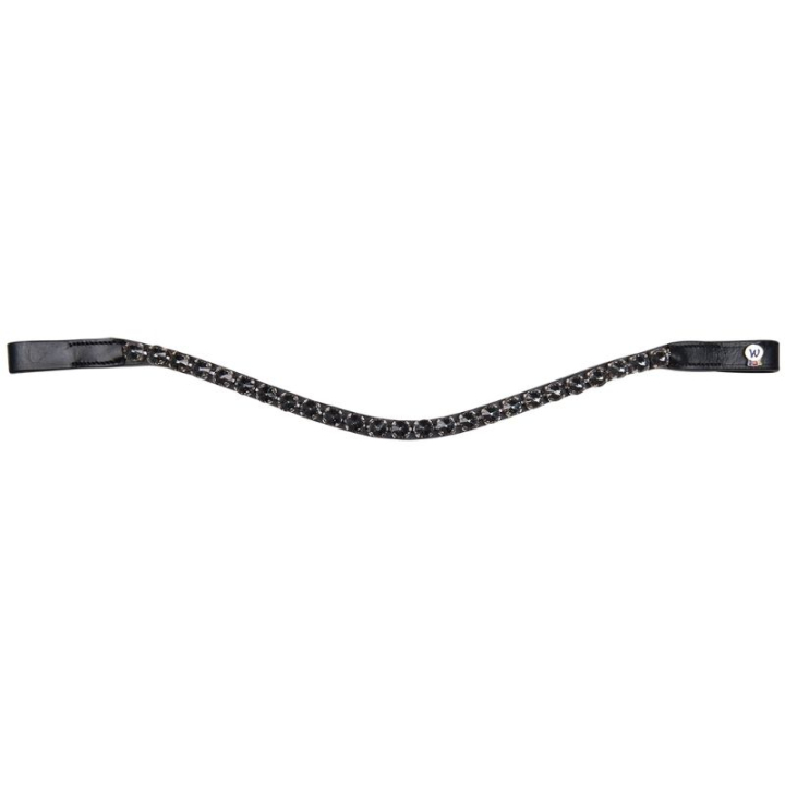 Naczółek Boost X-Line Czarny/Czarny w grupie Sprzęt dla konia / Ogłowia i naczółki / Naczółki przy Equinest (9576701PBABA_r)
