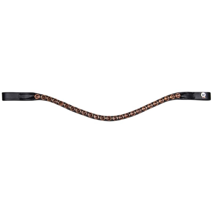 Naczółek Boost X-Line Czarny/Rose Gold w grupie Sprzęt dla konia / Ogłowia i naczółki / Naczółki przy Equinest (9576708PBAPI_r)