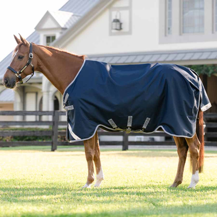 Derka padokowa Amigo 1200D 100g Granatowo/Szaro/Srebrna w grupie Derki dla koni / Derki padokowe / Derki przejściowe przy Equinest (AAOAL2BJI_r)