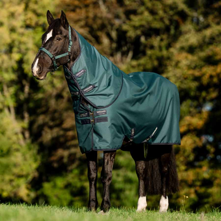 Derka zimowa Amigo Ripstop 900D Plus 200g Zielono/Granatowo/Srebrna w grupie Derki dla koni / Derki padokowe / Derki zimowe przy Equinest (AARPG4GBIGNMASI_r)