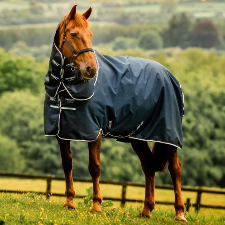 Derka zimowa Amigo Ripstop Plus 900D 200g Witney Navy w grupie Derki dla koni / Derki padokowe / Derki zimowe przy Equinest (AARPG4VRKWNA_r)