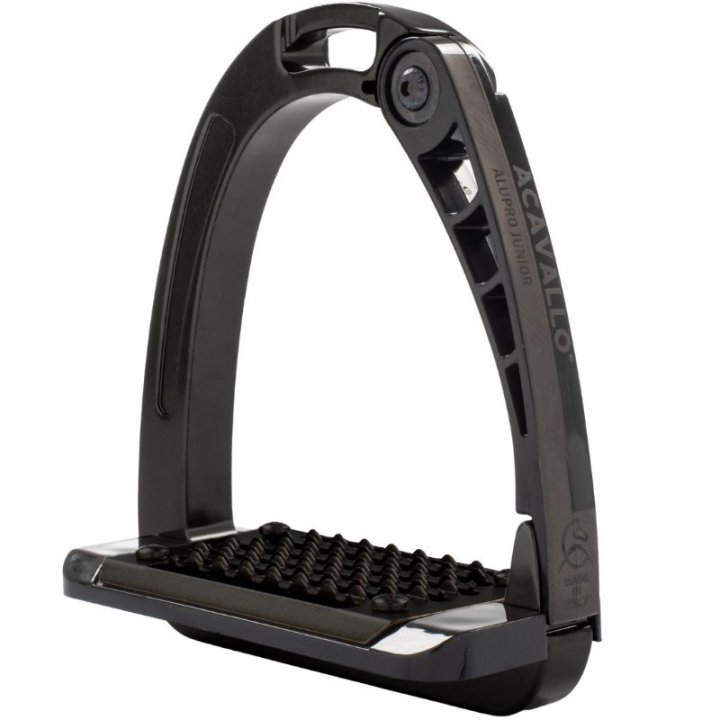 Strzemiona Dzieci/Junior Arena Alupro Total Black w grupie Sprzęt dla konia / Strzemiona przy Equinest (AC617TBK)