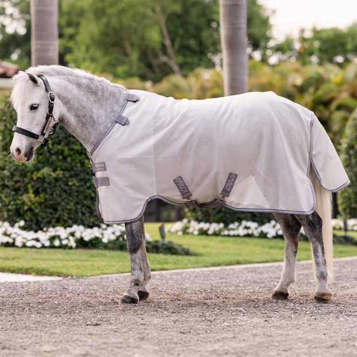 Derka przeciw owadom Amigo Bug Rug Pony Srebrno/Szara w grupie Ochrona przed owadami / Derki przeciw owadom przy Equinest (AFRMGQIJISIGR_r)